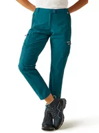 Spodnie sportowe damskie - Regatta Spodnie funkcyjne "Travel Light" w kolorze niebieskim - miniaturka - grafika 1