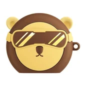 Akcesoria do słuchawek - Etui ochronne Baseus na słuchawki TWS M2 (brązowe) - miniaturka - grafika 1