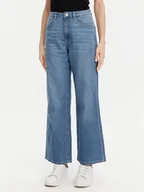Spodnie damskie - Tom Tailor Jeansy 1043509 Niebieski Wide Leg - miniaturka - grafika 1