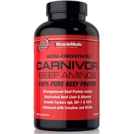 Aminokwasy - MUSCLEMEDS Carnivor Beef Aminos 300tabs - miniaturka - grafika 1