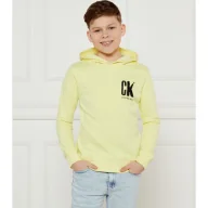 Bluzy dla chłopców - Calvin Klein Jeans Bluza Loose fit frotté - miniaturka - grafika 1
