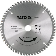Tarcze do pił - Yato PIŁA TARCZOWA Z WĘGLIKIEM WOLFRAMU DO ALUMINIUM 180 20MM YT-60907 - miniaturka - grafika 1