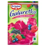 Dodatki do ciast w proszku - Dr. Oetker Galaretka o smaku owoców leśnych 72 g - miniaturka - grafika 1