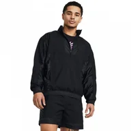 Kurtki męskie - Męska kurtka treningowa Under Armour Curry Woven Jacket - czarna - miniaturka - grafika 1