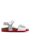 Buty dla dziewczynek - Geox Sandały B Sandal Chalki Girl B452RB 0003W C0404 S Biały - miniaturka - grafika 1