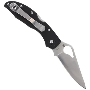 Nóż składany Spyderco Byrd Meadowlark 2 G-10 Black, Plain (BY04GP2) - Noże - miniaturka - grafika 3