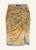 Spódnice - Versace Spódnica Z Dżerseju gelb - miniaturka - grafika 1
