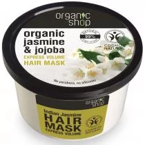 Organic Shop Organiczna Maska Do Włosów Jaśmin i Jojoba 250ml - Maski do włosów - miniaturka - grafika 1