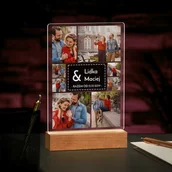 Ramki na zdjęcia - Lampka ramka L z wydrukiem na szkle akrylowym i podświetleniem LED - miniaturka - grafika 1