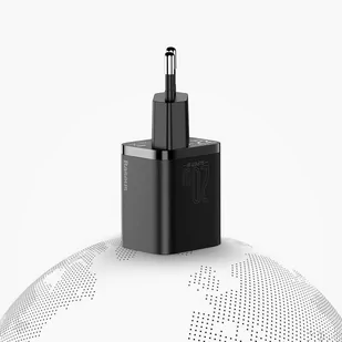 Baseus Super Si 1C szybka ładowarka USB Typ C 20W Power Delivery + kabel USB Typ C - Lightning 1m biały (TZCCSUP-B02) - Kable USB - miniaturka - grafika 18