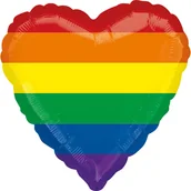 Balony i akcesoria - Standard Rainbow Fun Foil Balloon S40 packaged - miniaturka - grafika 1