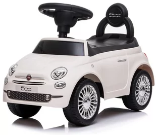 Jeździk Pchacz Chodzik Fiat 500 Gelato Biały - Chodziki - miniaturka - grafika 1