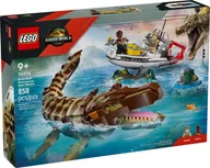 Klocki - LEGO® 76974 Jurassic World - Misja na łodzi i model mozazaura - miniaturka - grafika 1