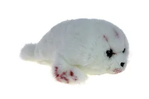 Pluszowe ZOO: maskotka biały Foczka 34cm (86666) eco-friendly - Maskotki i pluszaki - miniaturka - grafika 1