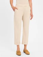 Spodnie sportowe damskie - Tommy Hilfiger Chino Kobiety Bawełna beżowy jednolity, 34 - miniaturka - grafika 1