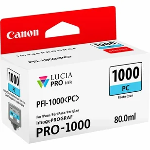 Canon Cyan 0550C001 - Tusze oryginalne - miniaturka - grafika 2