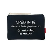 Kosmetyczki, organizery i kuferki - hello-bags Damski N-002-Krediinte kosmetyczka/portfele, czarny, średni, czarny, m - miniaturka - grafika 1