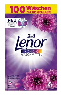 Lenor Amethyst proszek kolor 100 prań 6g DE - Środki do prania - miniaturka - grafika 1