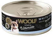 Mokra karma dla kotów - WOOLF Wild Cat Ultimate Can White Fish Pate - białoryby 85g - miniaturka - grafika 1
