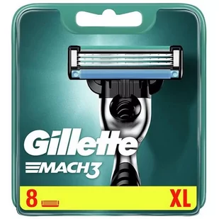 Gillette Mach3 wymienne ostrza do maszynki do golenia 8szt - Akcesoria do golenia męskie - miniaturka - grafika 1