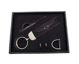 BENTLEY BRELOK samochodowy BENTLEY BRELOCZEK do kluczy + pudełko na prezent - Akcesoria motoryzacyjne - miniaturka - grafika 1