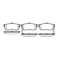 Klocki hamulcowe - RoadHouse Zestaw klocków hamulcowych, hamulce tarczowe 2366.22 - miniaturka - grafika 1