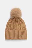 Czapki damskie - Guess czapka KENDRA kolor beżowy W5BZ15 Z3362 - miniaturka - grafika 1