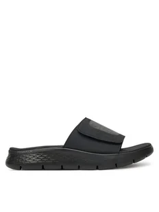 Skechers Klapki Go Walk Flex Sandal-Sandbar 229204/BBK Czarny - Klapki i japonki męskie - miniaturka - grafika 1