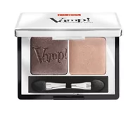 Palety i zestawy do makijażu - Pupa Vamp! Compact Duo cienie 004 Bronze Amber - miniaturka - grafika 1