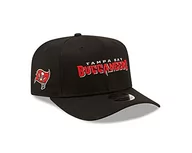 Czapki damskie - New Era Team Wordmark 9Fifty czapka z daszkiem czarna L - miniaturka - grafika 1