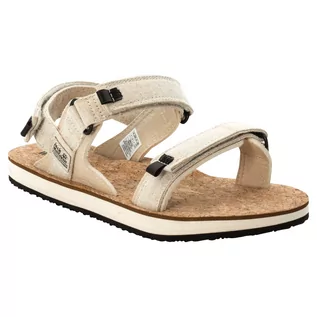 Sandały męskie - Sandały męskie ECOSTRIDE 2 SANDAL M natural / cork - grafika 1