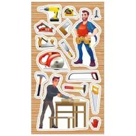 Zabawki kreatywne - Ranok-Creative Naklejki Stolarz - miniaturka - grafika 1