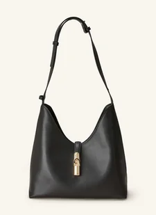 Furla Torebka Hobo Goccia schwarz - Torebki damskie - miniaturka - grafika 1