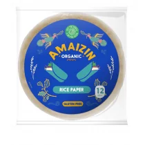 Amaizin Dystrybutor: Bio Planet S.A., Wilkowa Wieś PAPIER RYŻOWY BEZGLUTENOWY BIO 110 g - - Zdrowa żywność - miniaturka - grafika 2