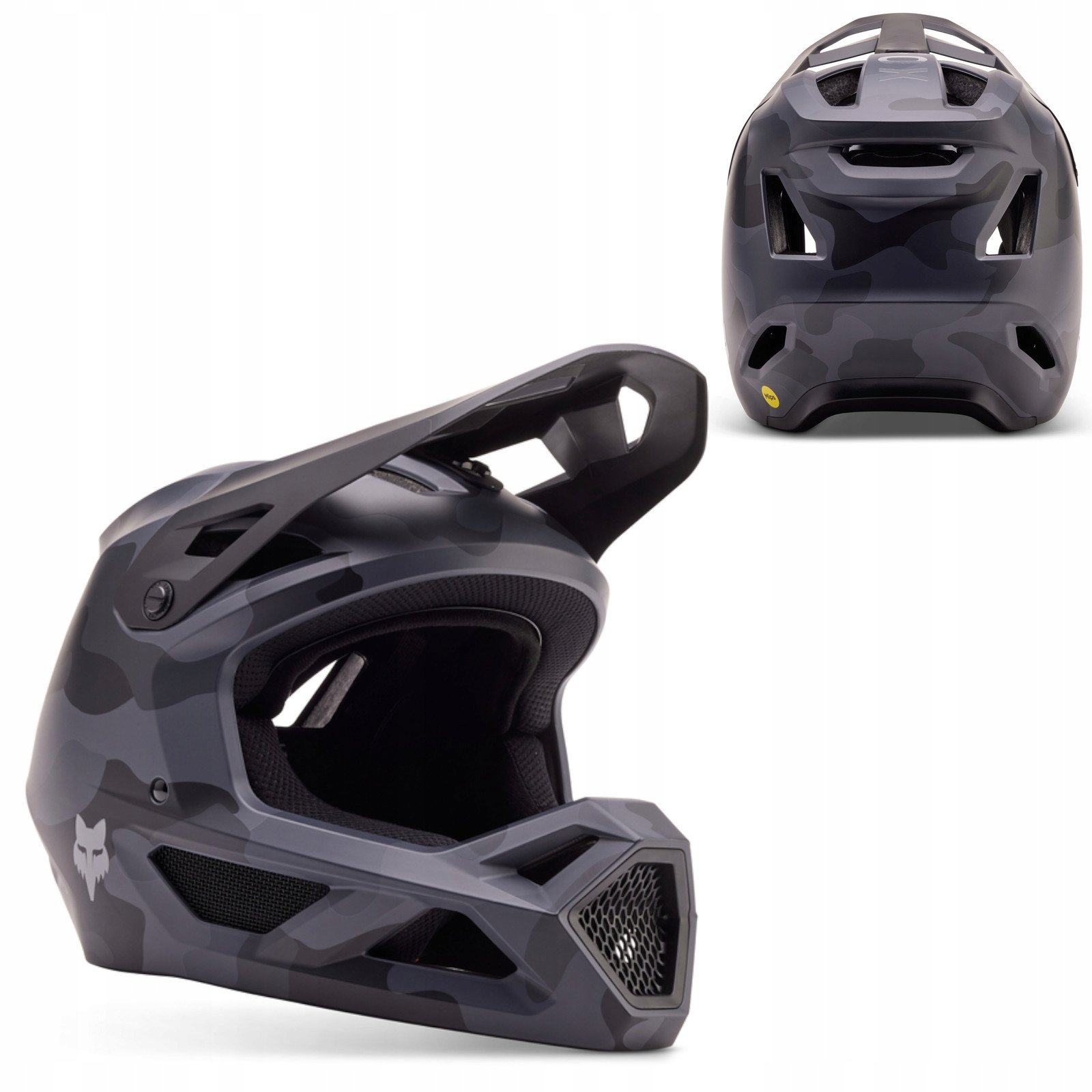 Kask Rowerowy Fox Rampage Ce/Cpsc Black Camo S (55-56 cm) downhill