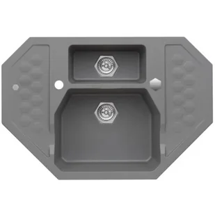 Alveus SENSUAL 60 STEEL 4306004 - Zlewozmywaki - miniaturka - grafika 1