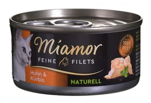 MIAMOR Feine Filets Naturelle kurczak i dynia 80g - Mokra karma dla kotów - miniaturka - grafika 1