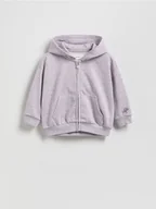 Bluzy dla dziewczynek - Reserved - Bluza z kapturem - lawendowy - miniaturka - grafika 1