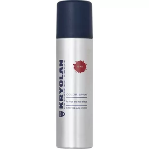 Kryolan, koloryzujący spray do włosów, 150ml, D42 - DARK RED - Farby do włosów i szampony koloryzujące - miniaturka - grafika 1
