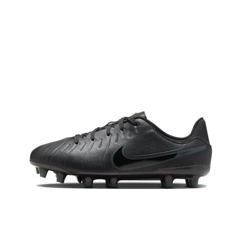 Nike Legend 10 Academy Fg/Mg buty piłkarskie, czarne/czarno-głębokie, dżungla, 4 UK, Czarny Czarny Głęboka Dżungla, 36.5 EU