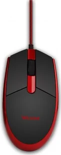 Wesdar Mysz przewodowa Wesdar X1 M555042 Czerwona - Myszki - miniaturka - grafika 1
