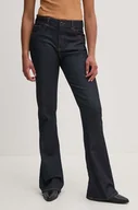 Spodnie damskie - Emporio Armani jeansy damskie medium waist - miniaturka - grafika 1