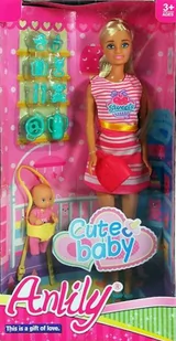 Lalka Amlily 30 cm z dzieckiem - Lalki dla dziewczynek - miniaturka - grafika 1
