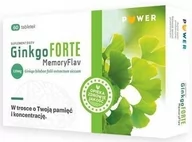 Układ nerwowy - Puwer Polska Sp. z o.o. Puwer Polska Sp z o.o Ginkgo Forte Memory Flav 60 tabletek 3486641 - miniaturka - grafika 1