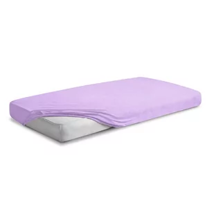 Prześcieradło Frotte 180x200 Premium z gumką wrzosowe Matex - Prześcieradła - miniaturka - grafika 1
