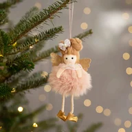Bombki - Zawieszka choinkowa PLYS aniołek 16 cm - miniaturka - grafika 1
