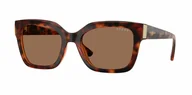 Okulary przeciwsłoneczne - Okulary Przeciwsłoneczne Vogue VO 5613SB Dark Havana - miniaturka - grafika 1
