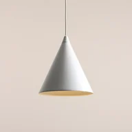Lampy sufitowe - Biała lampa wisząca FORM - miniaturka - grafika 1