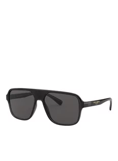 Okulary przeciwsłoneczne - Dolce & Gabbana Okulary Przeciwsłoneczne Dg 6134 grau - grafika 1