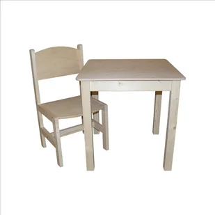 MEBLE DZIECIĘCE STOLIK + KRZESEŁKO MALUCHA PEŁNE - Zestawy mebli dla dzieci MEBLE DZIECIĘCE STOLIK + KRZESEŁKO MALUCHA PEŁNE - Zestawy mebli dla dzieci - miniaturka - grafika 1
